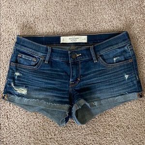Abercrombie & Fitch shorts w/distressing.